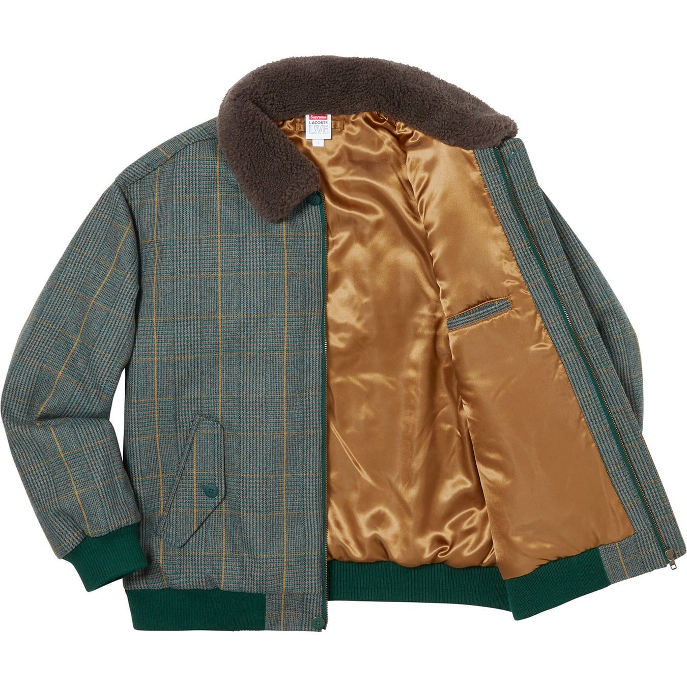 Supreme®/LACOSTE Wool Bomber Jacket view 3